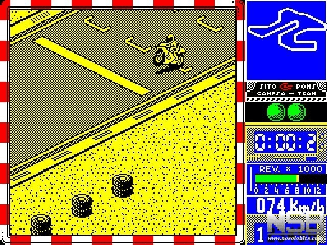 Sito Pons 500cc Grand Prix screenshot 3 for ZX Spectrum